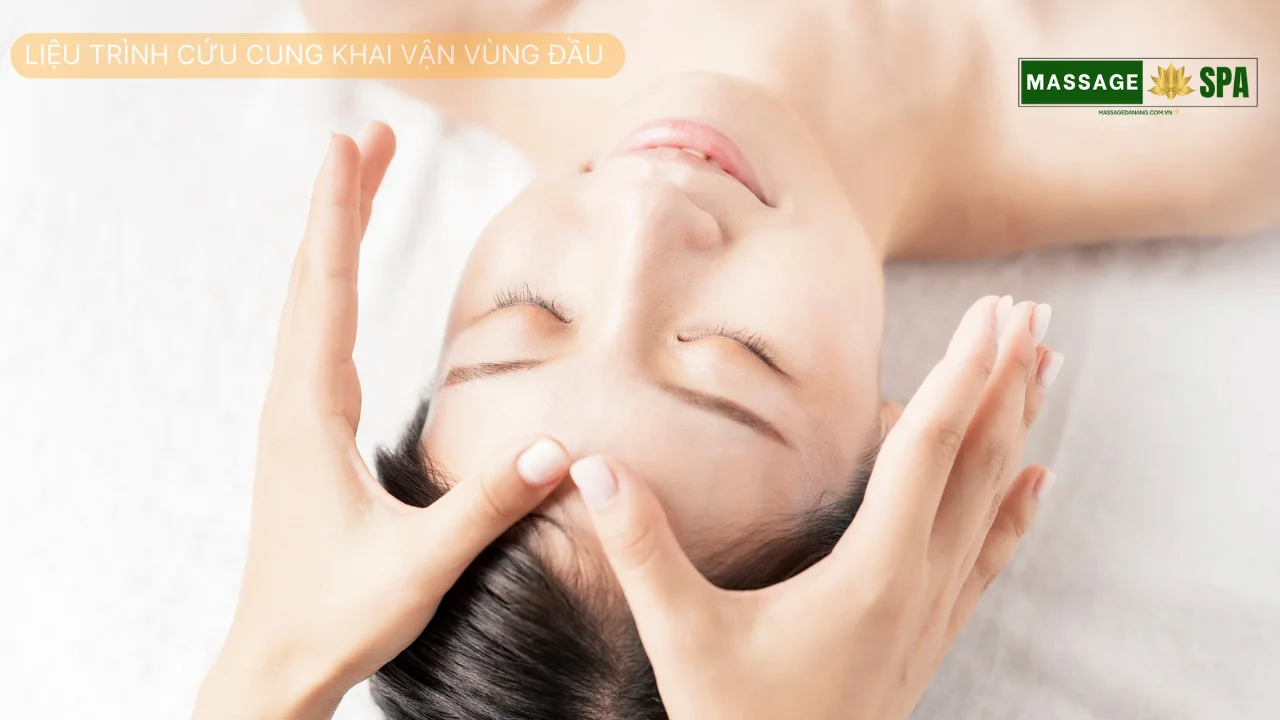 Liệu trình cứu cung khai vận vùng đầu 
